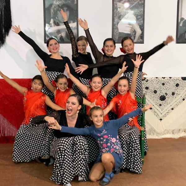 clases de baile flamenco con niños